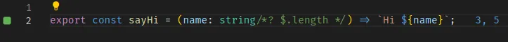 live comment example